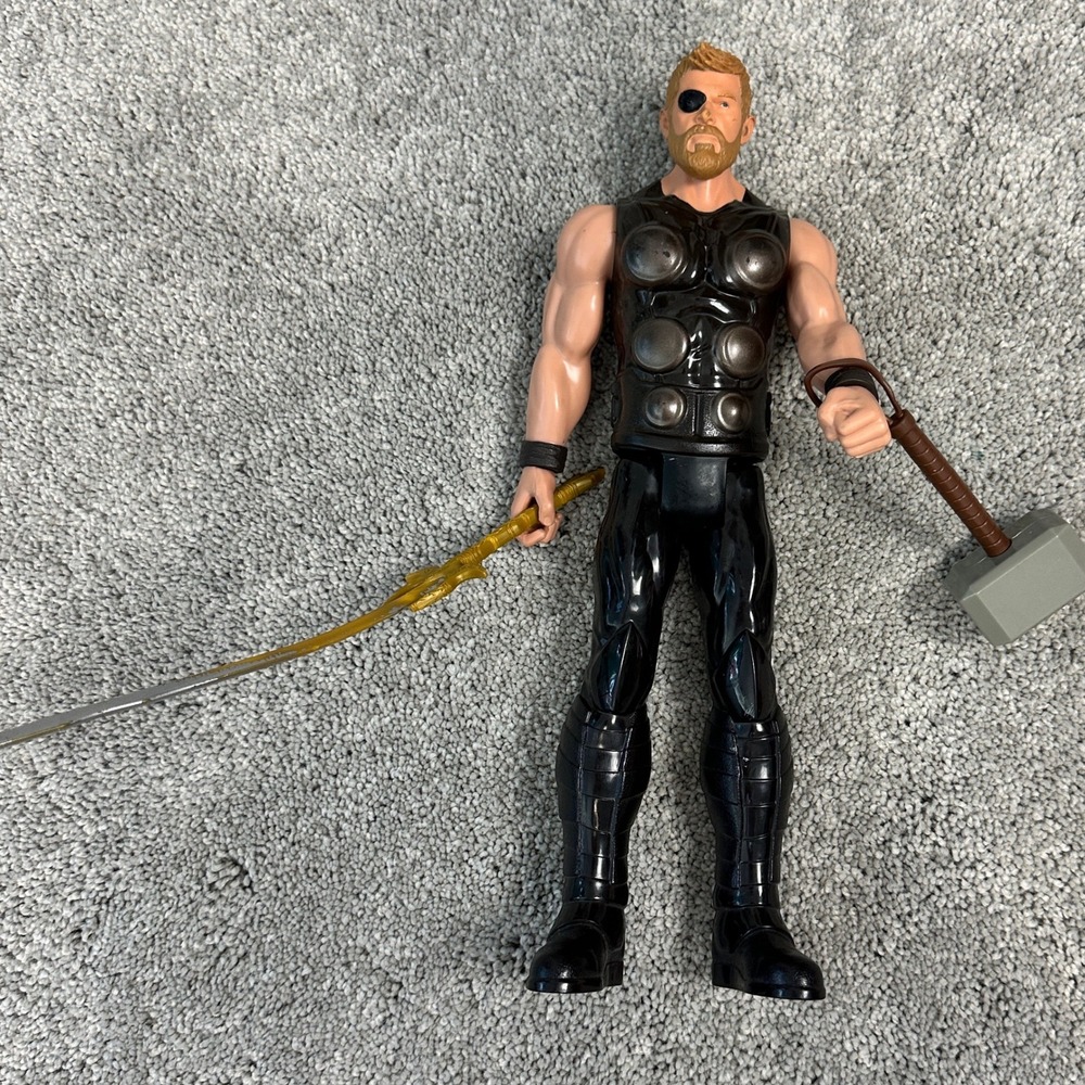Marvel Thor Action Figure Avengers Infinity War 12 Inch Black Good